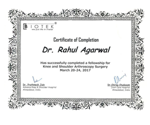 Dr Rahul Agarwal